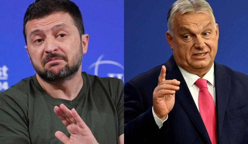 Προκλητική επίθεση Ζελένσκι κατά του Ούγγρου πρωθυπουργού Όρμπαν: "Να μην μπλοκάρει τα 90 δισ., αλλιώς θα δώσω τη διεύθυνσή του στους στρατιώτες μας"