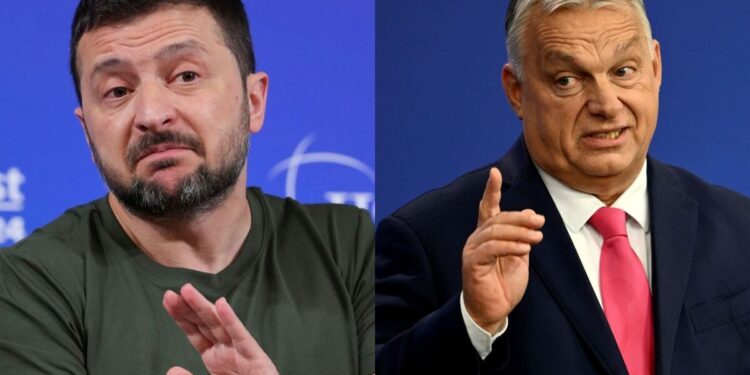 Προκλητική επίθεση Ζελένσκι κατά του Ούγγρου πρωθυπουργού Όρμπαν: "Να μην μπλοκάρει τα 90 δισ., αλλιώς θα δώσω τη διεύθυνσή του στους στρατιώτες μας"