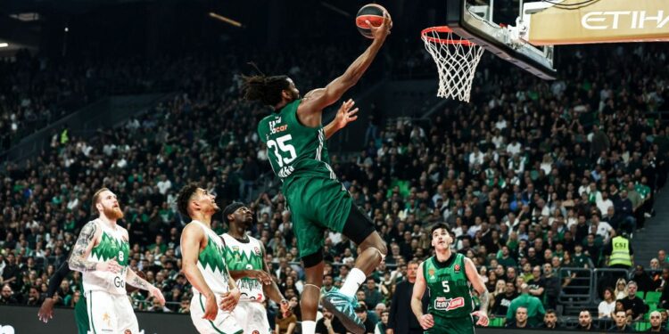 Euroleague: Ο Παναθηναϊκός νίκησε με 92-88 την Ζαλκίρις Κάουνας - Μεγάλη επανεμφάνιση του Λεσόρ