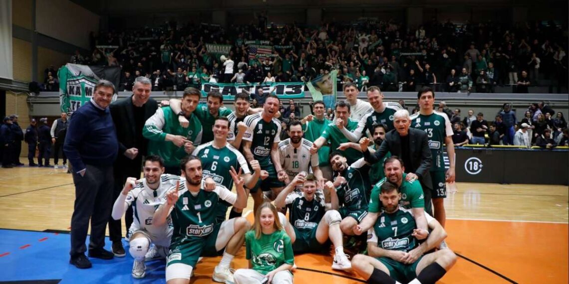 Volley League: Παναθηναϊκός – Ολυμπιακός στο Μετς - Οι "πράσινοι" έκαναν το 1-0 στη σειρά των ημιτελικών