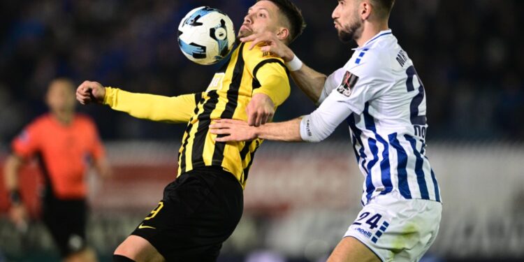 Ατρόμητος – ΑΕΚ 2-2: Σκόνταψε η Ένωση -Τρεις πλέον στην κορυφή