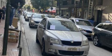 Απεργία των ταξί και στη Λάρισα – "Χειρόφρενο" μέχρι το πρωί της Παρασκευής
