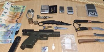 Ρόδος: Συνελήφθη 45χρονος για ενδοοικογενειακή βία, κατοχή ναρκωτικών ουσιών και οπλοκατοχή