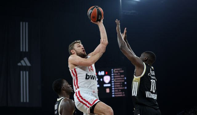 EuroLeague: Άνετα ο Ολυμπιακός νίκησε 81-74 τη Βιλερμπάν και "πάτησε" κορυφή